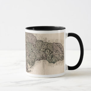 CANECA MAPA: JAMAICA, 1763