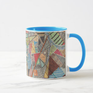 Caneca Mapa Moderno de Nova Iorque I