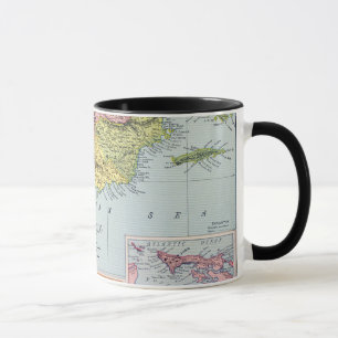 CANECA MAPA: PUERTO RICO, 1900