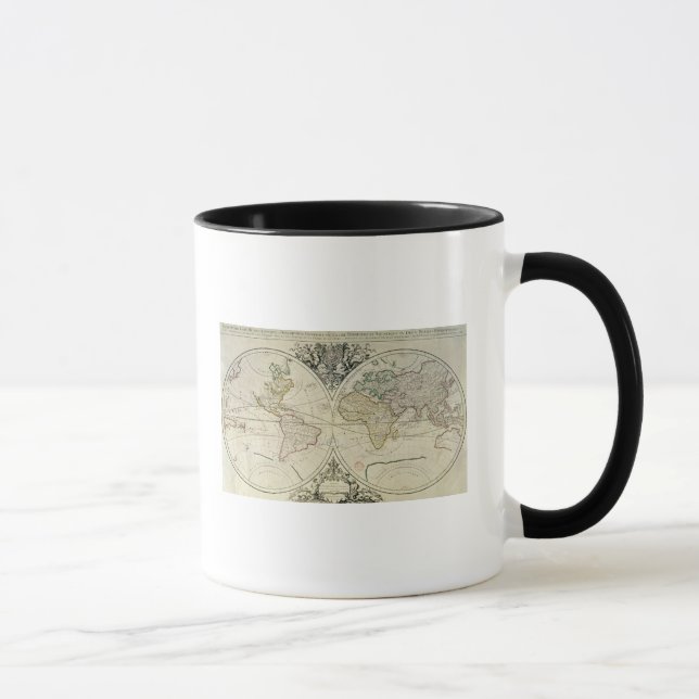 Caneca Mappamonde Geo-Hidrográfico (Direita)