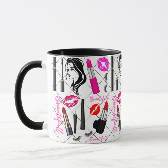 Caneca maquiagem (Esquerda)