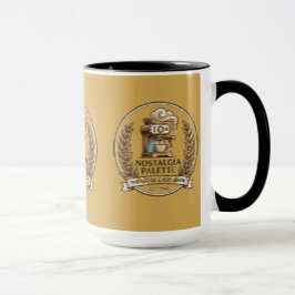 Caneca Máquina de Café Espresso Vintage Retro Cerâmica Du