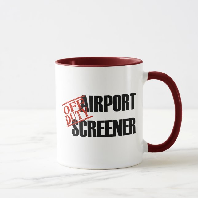 Caneca Máquina de raios X do aeroporto (Direita)