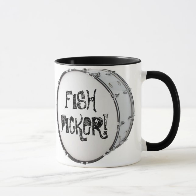 CANECA MÁQUINA DESBASTADORA DOS PEIXES! (Direita)
