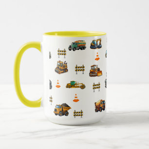 Caneca maquinaria de construção