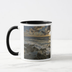 Caneca Mar Caribe, Ilhas Cayman.  Ondas de queda 2