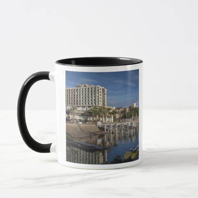 Caneca Mar da Galileia-lago Tiberias, frente de água, alv (Esquerda)