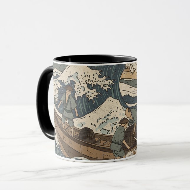 Caneca Mar Esgotante (Frente Esquerda)