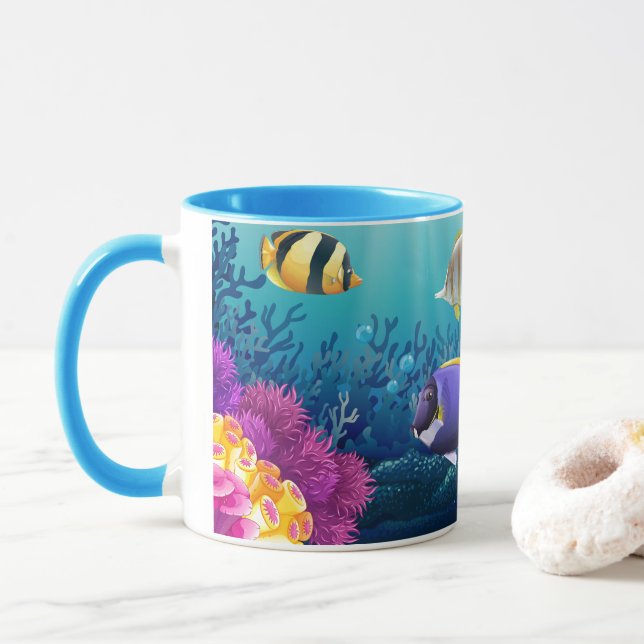 Caneca Mar Profundo (Com Donut)