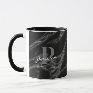 Caneca Marble Preto Personalizado