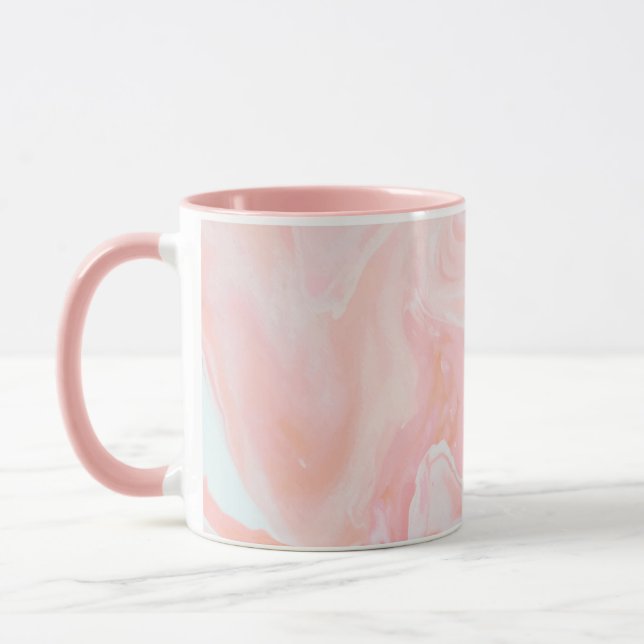 Caneca Marble Rosa (Esquerda)