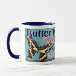 Caneca Marca borboleta