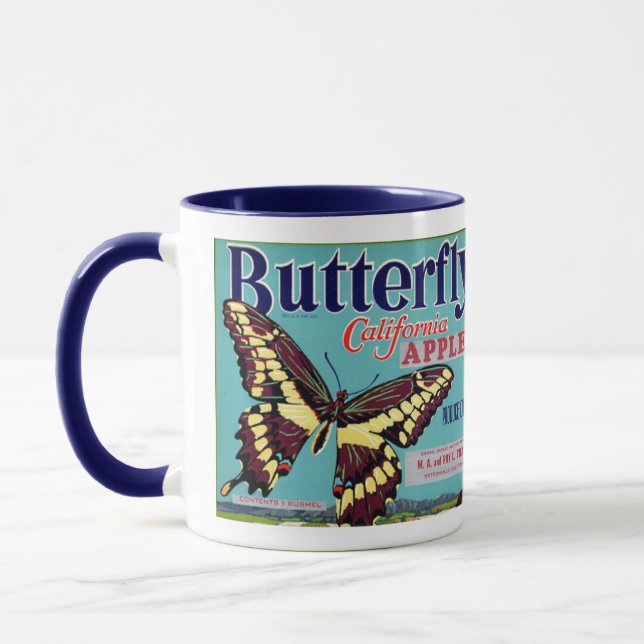 Caneca Marca borboleta (Esquerda)