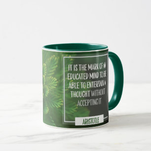 Caneca Marca De Uma Mente Educada