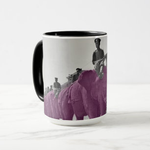 Caneca Marcha do Circo do Elefante Púrpura de 1920