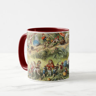 Caneca Marcha Triunfal do Rei Elfo, Fadas, Duendes