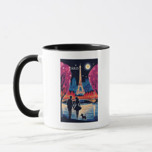 Caneca Marco da Torre Eiffel em Paris