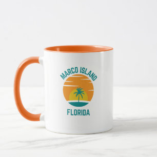 Caneca Marco Island Flórida Café Mug