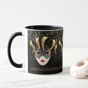 Caneca Mardi Gras Mug-Laissez Les Bons Temps Rouler