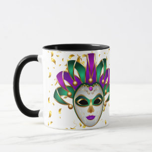 Caneca Mardi Gras Mug-Let The Good Times Roll