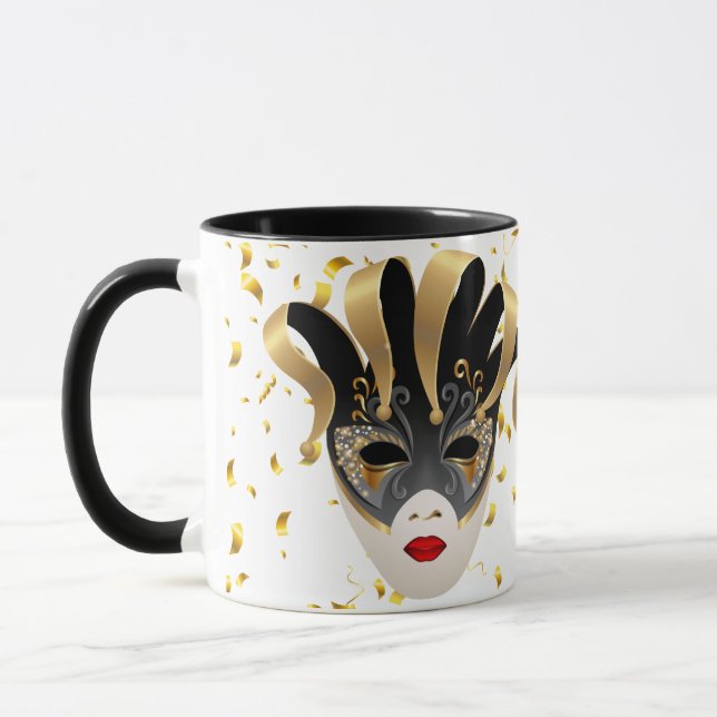 Caneca Mardi Gras Mug-Let The Good Times Roll (Esquerda)