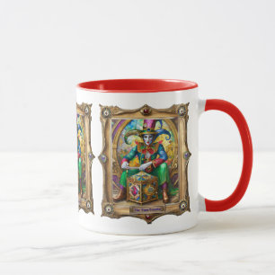 Caneca Mardi Gras Realm Retratos - O Viajante do Tempo