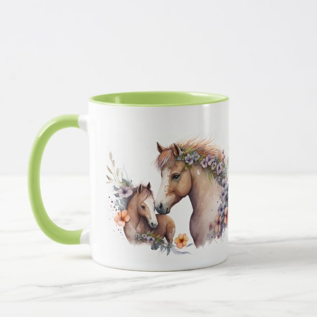 Caneca Mare e Yearling (Esquerda)