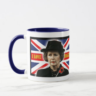 Caneca Margaret Thatcher I Love Maggie