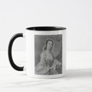Caneca Margaret Woffington, gravado pelo júnior de John
