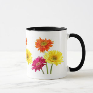 Caneca Margaridas do Gerbera