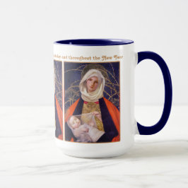 Caneca Marianne Stokes Madonna CC0510 Pata de Natal