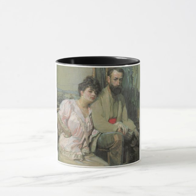 Caneca Marido e Esposa (por Frantisek Kupka) (Centro)