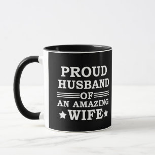 Caneca marido orgulhoso de uma esposa incrível