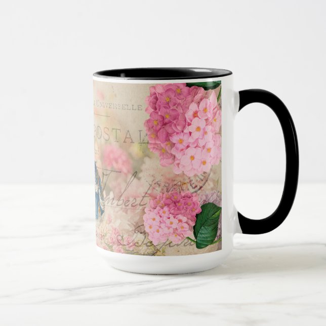 Caneca Marie Antoinette em Redoute de Flores Mug (Direita)