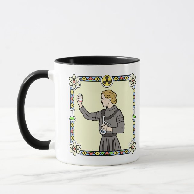 Caneca Marie Curie Women in STEM (Esquerda)