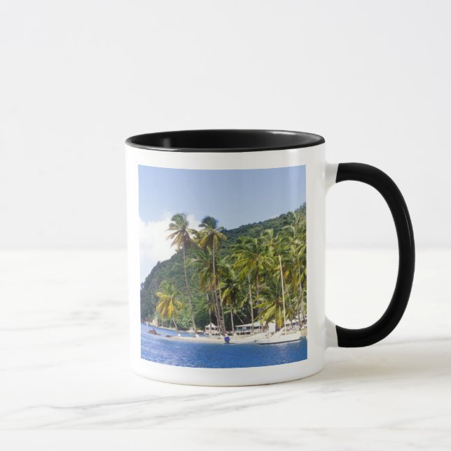Caneca Marigot Bay, Rua. Lúcia, Caribe (Direita)
