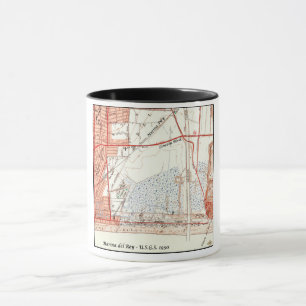 Caneca Marina Del Rey 1950, U.S.G.S.