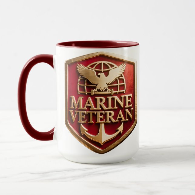 Caneca Marine Veteran Mug (Esquerda)