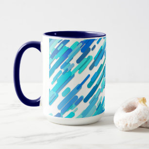 Caneca Marinha Azul Azul-Azul legal