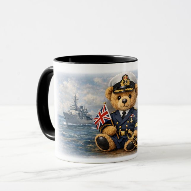 Caneca Marinha Real Richard (Frente Esquerda)