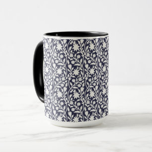 Caneca Marinho floral Boho