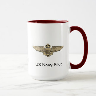 Caneca MARINHO Piloto Mug dos EUA