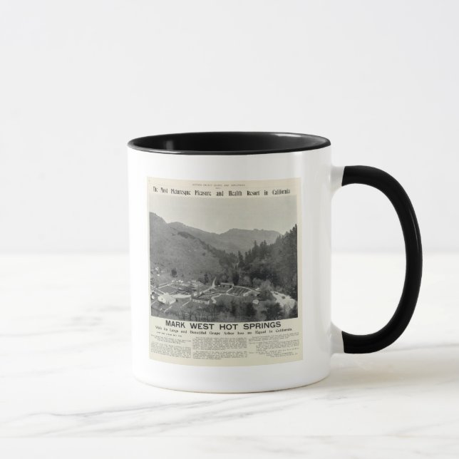 Caneca Mark West Hot Primaveras, Califórnia (Direita)