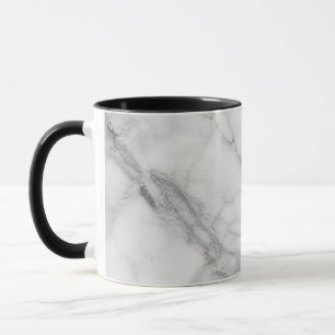 Caneca Mármore Branco