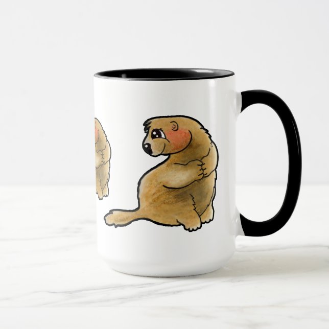 Caneca Marmota taça (Direita)