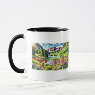Caneca Maroon Bells