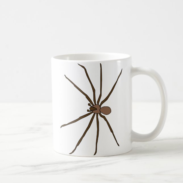 caneca marrom da aranha do recluse (Direita)