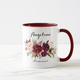 Caneca Marsala burgundy Porta-vozes