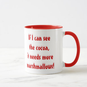 Caneca Marshmallow Lover Cocoa Mug