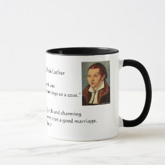 Caneca Martin Luther e casamento de Katie Luther